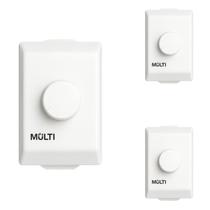 3 Dimer Rotativo 300w Sob Para Ventilador Biv Multicraft