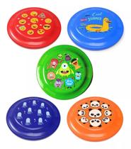 3 Disco Arremesso Profissional Treino Animais Brinquedo Top