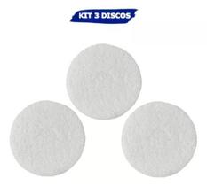 3 Disco Polidor Branco 410Mm Enceradeira Scotch-Brite 3M 3 Disco Polidor Branco 410Mm Enceradeira Scotch-Brite 3M