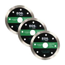 3 Discos Serra Mármore Diamantado Contínuo 110M Dsmc110 Eos