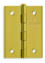 3 Dobradiças 2 1/2 para porta e janela N-1 Forsul Dourada 3 Dobradiças 2 1/2 para porta e janela N-1 Forsul Dourada