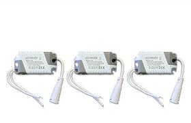 3 Driver Led Reator Fonte Para Plafon 4w A 6w (7w) Bivolt