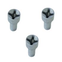 3 Eixo De Arraste Cachimbo P/ Espeto Churrasqueira Arke Orig