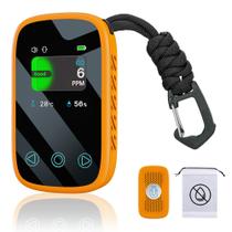 3 em 1 Detector de monóxido de carbono Giumka com umidade e temperatura