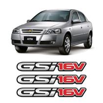 3 Emblemas Gsi 16v Astra Adesivos Cromados Resinados 3 Emblemas Gsi 16v Astra Adesivos Cromados Resinados