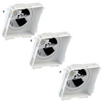 3 Embutido No Frame Ar111 Quadrado Recuado Save Energy