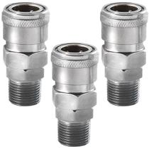 3 engate rapido macho rosca 1/2 para ar comprimido sm40