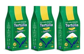 3 Erva Mate Chimarrão TERTÚLIA SUPREMA VÁCUO Sem Açucar 1KG