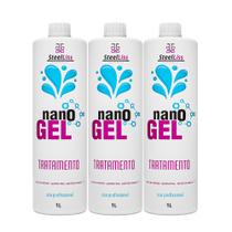 3 Escova Progressiva Ingel Redutora Anti-frizz