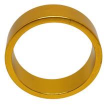3 Espaçadores 5mm Para Caixa Direção Bike Dourado Kombat Bicicleta