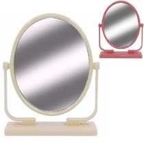 3 Espelhos de Mesa Dupla Face P/ Maquiagem OVAL 3 Espelhos de Mesa Dupla Face P/ Maquiagem OVAL