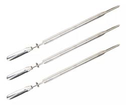 3 Espetos de picanha Inox Churrasqueira Giratória 3 Espetos de picanha Inox Churrasqueira Giratória