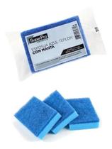 3 Esponja Louça Não Risca Teflon Panela Frigideira Bettanin