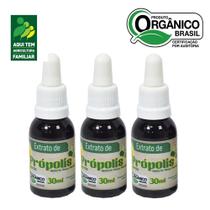 3 Extrato de Própolis 70 Verde 30% P.V. (Orgânico).