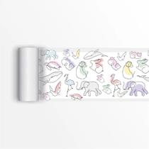 3 Faixas Decorativas Teen Papel De Parede Animais