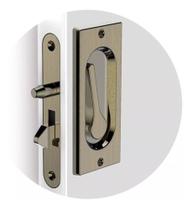 3 Fecho Concha Embutir Para Janela De Correr Lo Retang 12261