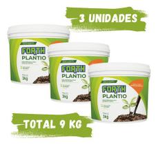 3 Fertilizante Adubo Forth Plantio 3kg Para Preparo Do Solo