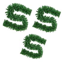 3 Festão Aramado Decoração Natal Flexivel Cheio Gigante Luxo Premium