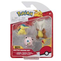 3 Figuras Pokémon Sunny Battel Figures Cyndaquil Jigglypuff Marowak 3 Figuras Pokémon Sunny Battel Figures Cyndaquil Jigglypuff Marowak