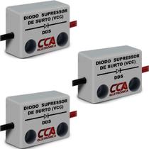 3 filtro diodo supressor de surto/ruido corrente continua 0 a 24vcc 3 filtro diodo supressor de surto/ruido corrente continua 0 a 24vcc