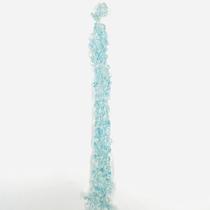 3 Fios Pedras 11mm 56un Flor Transparente 30cm Artesanato 3 Fios Pedras 11mm 56un Flor Transparente 30cm Artesanato