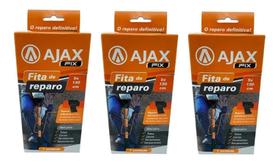 3 Fita Para Reparos E Consertos Em Geral Fita Dura - 1,30 Mt 3 Fita Para Reparos E Consertos Em Geral Fita Dura - 1,30 Mt