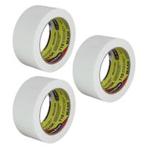 3 Fitas Crepe Adelbras 48mm x 50m Mask 710 Rolo Largo Pintura Mascaramento 3 Fitas Crepe Adelbras 48mm x 50m Mask 710 Rolo Largo Pintura Mascaramento