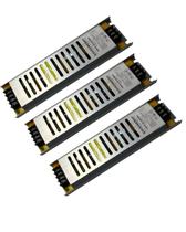 3 Fontes Driver 12V 8A 96W para Fita LED IP40 - Save Energy