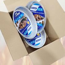 3 Formas assadeira De Aluminio 4LITROS Descartavel Embalada - BOMPACK