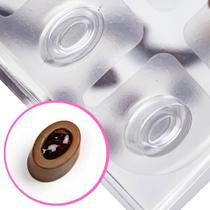 3 Formas de Acetato Especial Doces Finos Bombom Trufa Savarin