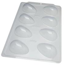 3 Formas Ovo de Páscoa 100g simples bwb 3625 sp 140 8 cavidades