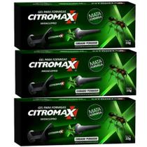 3 Formicida Gel para Formigas Super atrativa Citromax 10g 3 Formicida Gel para Formigas Super atrativa Citromax 10g