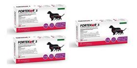 3 Fortekor 5 Flavour Cães Gato 28 Comprimidos Envio Imediato