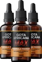 3 frasco gota max africana original 30ml super potente - G4