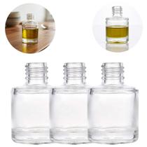3 Frascos Decorativo Mini Recipiente Transparente 8ml