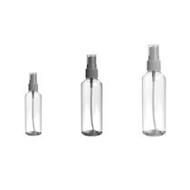 3 Frascos Pet 100/60/40ml Cilíndrico Spray Para Perfume Kit