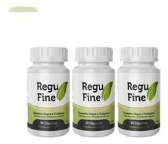 3 Frascos Regu Fine Bem Estar Life 30 Cápsulas Original - NoBrand