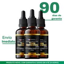 3 Frascos - Trans Resveratrol Americano + Ácido Hialurônico + Verisol