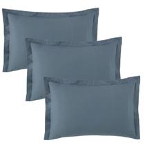 3 Fronhas Avulsas Toque Acetinado 3 Abas 50cm x 70cm Altenburg Diversas Cores