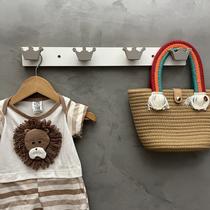 3 Ganchos de parede Coroa decoração infantil princesa bebê 3 Ganchos de parede Coroa decoração infantil princesa bebê