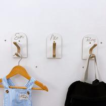 3 Ganchos infantil Provador de loja roupas boho capela arco 3 Ganchos infantil Provador de loja roupas boho capela arco