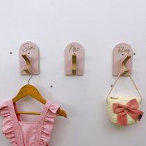 3 Ganchos infantil Provador de loja roupas boho capela arco 3 Ganchos infantil Provador de loja roupas boho capela arco