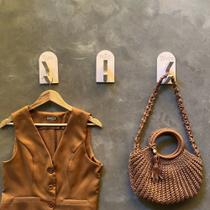 3 Ganchos Provador de loja roupas boho premium capela arco