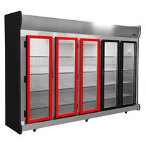 3 Gaxeta Preta Expositor Vertical Para Polofrio 2157 150x50