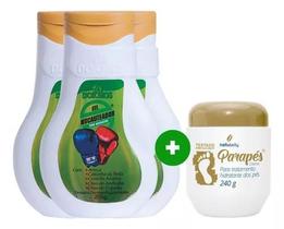 3 Gel de arnica NOCAUTEADOR para dor no corpo + Creme para rachaduras