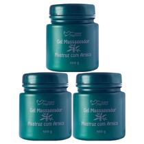 3 Gel Massageador para Alívio da Dor Mastruz Com Arnica 3 Gel Massageador para Alívio da Dor Mastruz Com Arnica
