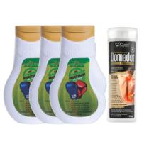 3 Gel Nocauteador + 1 Gel Domador Sebo De Carneiro