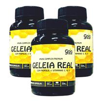 3 Geleia Real Liofilizada E Propolis Fortalece A Imunidade - GAIA SEVEN