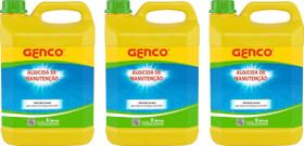 3 Genco Pool-trat Algicida Manutenção 5 Litros