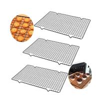 3 Grade Resfriar Bolos Doces Antiaderente Tela Resfriamento 3 Grade Resfriar Bolos Doces Antiaderente Tela Resfriamento